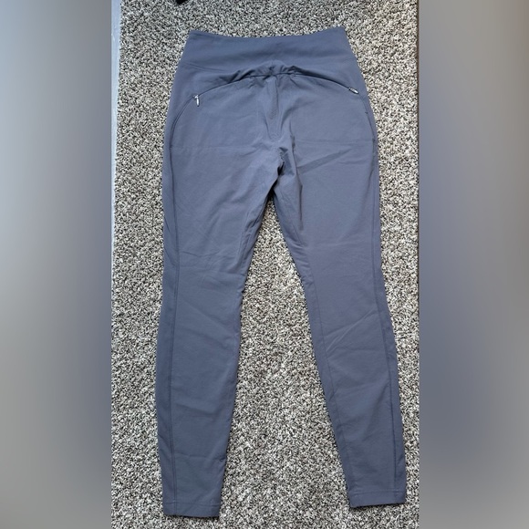 Athleta Gray Highline Hybrid Summiter Tight Pants Gray - Picture 1 of 3